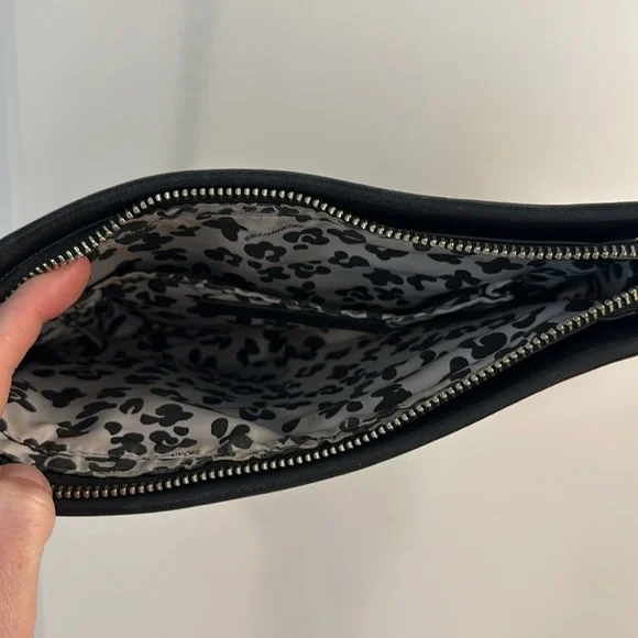 Rebecca minkoff black cross body bag leather and chain - Picture 3 of 6